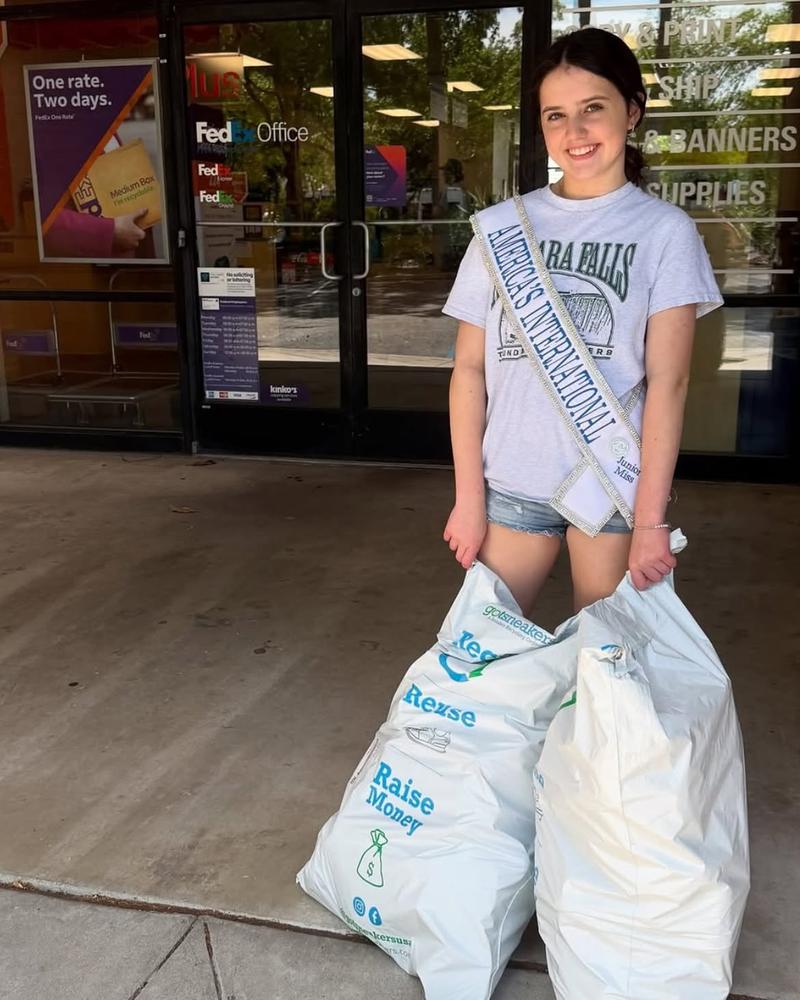 Americas International Junior Miss — Henley Rodrigue at FedEx