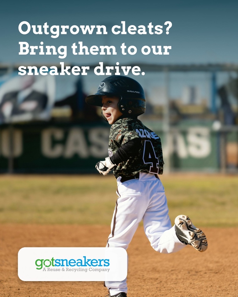 GotSneakers Baseball sneaker drive post